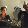FRINGE: Walter (John Noble, R) and Astrid (Jasika Nicole, L) host a birthday party in the FRINGE Season Two premiere episode "A New Day in the Old Town" airing Thursday, September 17 (9:00-10:00 PM ET/PT) on FOX.  ©2009 Fox Broadcasting Co. CR: Liane Hentscher/FOX